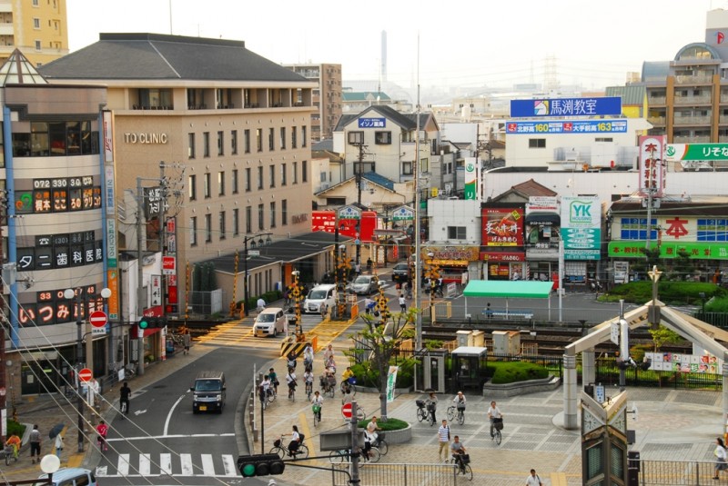 松原駅前商店街 2013年8月